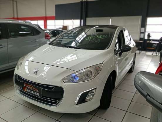 PEUGEOT-308-1.6 GRIFFE THP 16V GASOLINA 4P AUTOMÁTICO PEUGEOT-308-2013