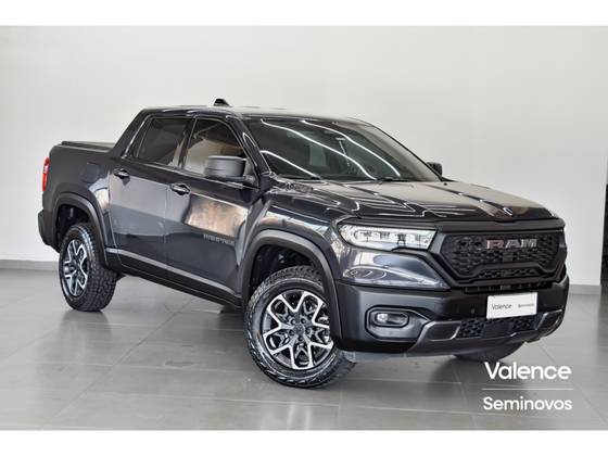 RAM RAMPAGE 2.0 HURRICANE 4 TURBO GASOLINA REBEL 4X4 AUTOMÁTICO