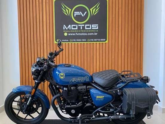 ROYAL ENFIELD-SHOTGUN 650 PLASMA BLUE ROYAL ENFIELD-SHOTGUN 650 PLASMA BLUE-2025