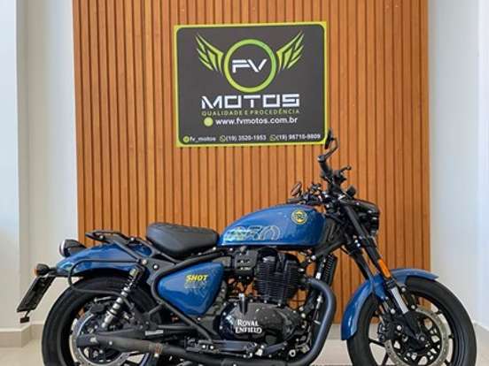 ROYAL ENFIELD-SHOTGUN 650 PLASMA BLUE ROYAL ENFIELD-SHOTGUN 650 PLASMA BLUE-2025