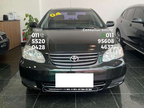 TOYOTA-COROLLA-1.8 XEI 16V GASOLINA 4P AUTOMÁTICO TOYOTA-COROLLA-2004