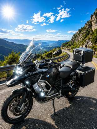 BMW-R 1250 GS ADVENTURE TRIPLE BLACK-2023