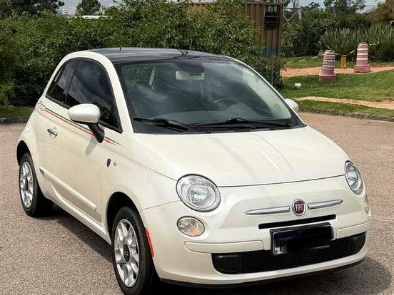 FIAT-500-1.4 CULT 8V FLEX 2P AUTOMATIZADO FIAT-500-2013