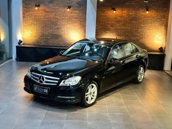 MERCEDES-BENZ-C 180-1.8 CGI CLASSIC 16V TURBO GASOLINA 4P AUTOMÁTICO MERCEDES-BENZ-C 180-2012