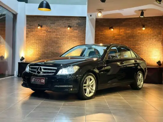 MERCEDES-BENZ-C 180-1.8 CGI CLASSIC 16V TURBO GASOLINA 4P AUTOMÁTICO MERCEDES-BENZ-C 180-2012