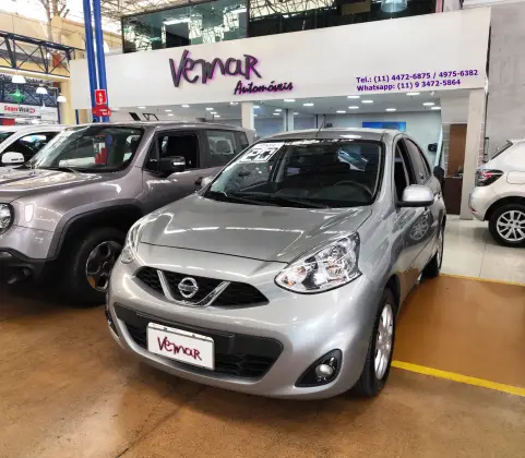 NISSAN MARCH 1.6 SV 16V FLEXSTART 4P XTRONIC