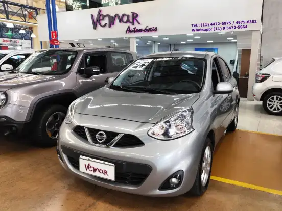NISSAN-MARCH-1.6 SV 16V FLEXSTART 4P XTRONIC NISSAN-MARCH-2020