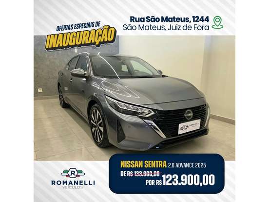 NISSAN-SENTRA-2.0 16V GASOLINA ADVANCE XTRONIC NISSAN-SENTRA-2024