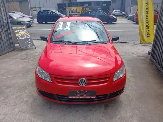 VOLKSWAGEN-GOL-1.0 MI 8V FLEX 4P MANUAL G.V VOLKSWAGEN-GOL-2011