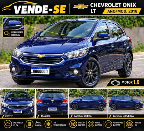 CHEVROLET ONIX 1.0 MPFI LT 8V FLEX 4P MANUAL