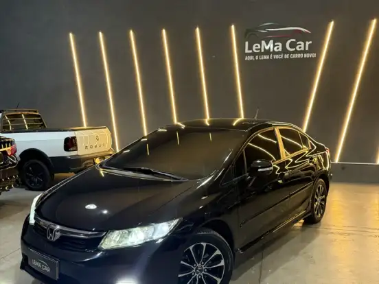HONDA-CIVIC-2.0 LXR 16V FLEX 4P AUTOMÁTICO HONDA-CIVIC-2013