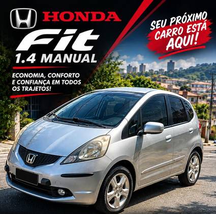 HONDA FIT 1.4 LX 16V FLEX 4P MANUAL