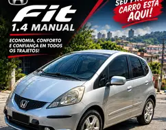 HONDA FIT 1.4 LX 16V FLEX 4P MANUAL HONDA FIT 1.4 LX 16V FLEX 4P MANUAL
