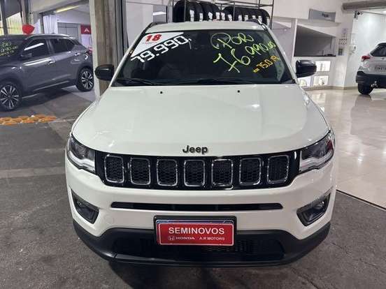 JEEP-COMPASS-2.0 16V FLEX SPORT 4X4 AUTOMÁTICO JEEP-COMPASS-2018