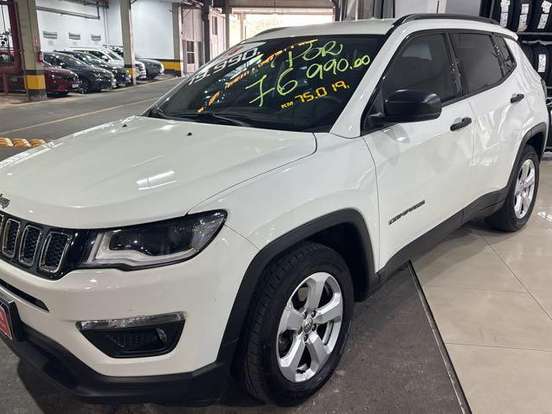 JEEP-COMPASS-2.0 16V FLEX SPORT 4X4 AUTOMÁTICO JEEP-COMPASS-2018