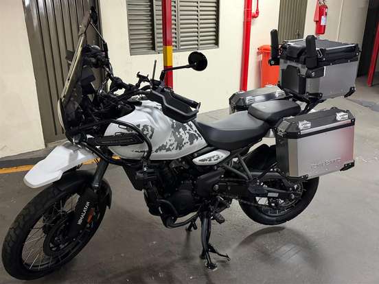ROYAL ENFIELD-HIMALAYAN 450 KAMET WHITE ROYAL ENFIELD-HIMALAYAN 450 KAMET WHITE-2025