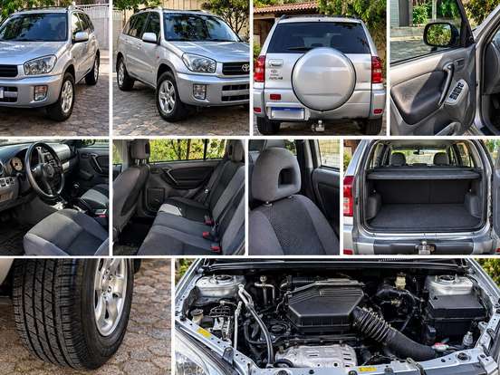 TOYOTA-RAV4-2.0 4X4 16V GASOLINA 4P AUTOMÁTICO TOYOTA-RAV4-2000