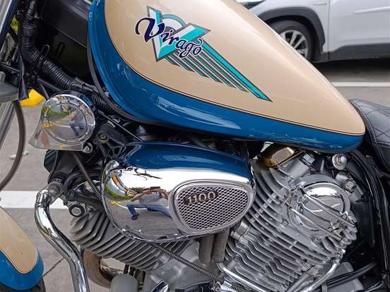 YAMAHA-XV 1100 VIRAGO YAMAHA-XV 1100 VIRAGO-1995