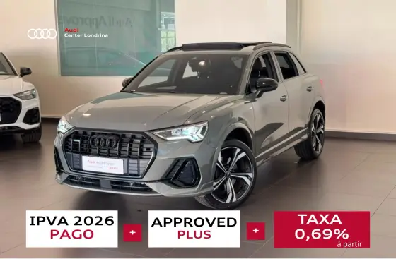 AUDI Q3 2.0 40 TFSI GASOLINA PERFORMANCE BLACK PLUS QUATTRO TIPTRONIC