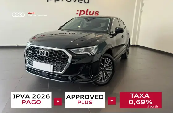 AUDI Q3 2.0 40 TFSI GASOLINA SPORTBACK PERFORMANCE QUATTRO TIPTRONIC
