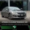 CITROËN C4 LOUNGE 1.6 TENDANCE 16V TURBO FLEX 4P AUTOMÁTICO CITROËN C4 LOUNGE 1.6 TENDANCE 16V TURBO FLEX 4P AUTOMÁTICO