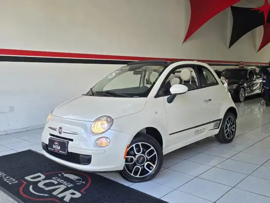 FIAT-500-1.4 CABRIO 8V FLEX 2P AUTOMATIZADO FIAT-500-2014