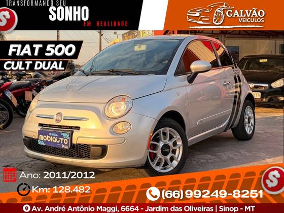 FIAT 500 1.4 CULT 8V FLEX 2P AUTOMATIZADO