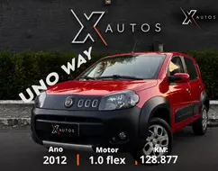 FIAT UNO 1.0 EVO VIVACE 8V FLEX 2P MANUAL FIAT UNO 1.0 EVO VIVACE 8V FLEX 2P MANUAL