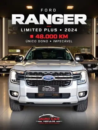 FORD RANGER 3.0 V6 TURBO DIESEL CD LIMITED 4X4 AUTOMÁTICO