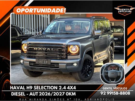 GWM HAVAL H9 2.4 TURBO DIESEL SELECTION 4X4 AUTOMÁTICO