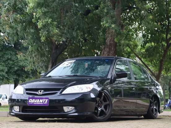 HONDA-CIVIC-1.7 EX 16V GASOLINA 4P AUTOMÁTICO HONDA-CIVIC-2005