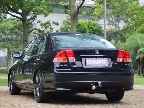 HONDA-CIVIC-1.7 EX 16V GASOLINA 4P AUTOMÁTICO HONDA-CIVIC-2005