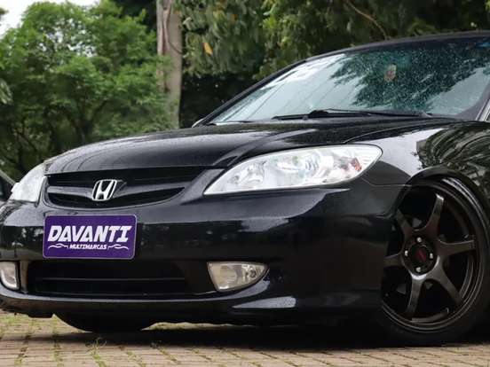 HONDA-CIVIC-1.7 EX 16V GASOLINA 4P AUTOMÁTICO HONDA-CIVIC-2005