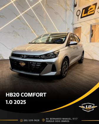 HYUNDAI HB20 1.0 12V FLEX COMFORT PLUS MANUAL