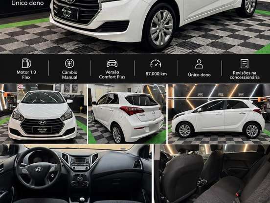HYUNDAI-HB20-1.0 COMFORT PLUS 12V FLEX 4P MANUAL HYUNDAI-HB20-2018