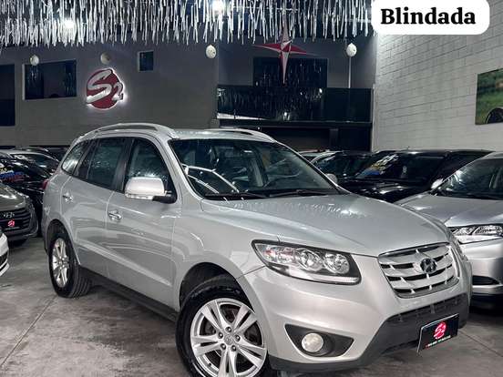 HYUNDAI-SANTA FÉ-3.5 MPFI GLS V6 24V 285CV GASOLINA 4P AUTOMÁTICO HYUNDAI-SANTA FÉ-2011
