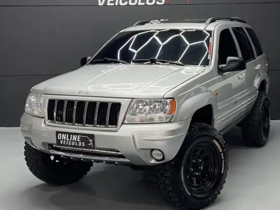 JEEP-GRAND CHEROKEE-4.7 LIMITED 4X4 V8 16V GASOLINA 4P AUTOMÁTICO JEEP-GRAND CHEROKEE-2004