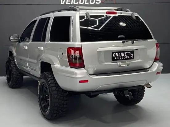 JEEP-GRAND CHEROKEE-4.7 LIMITED 4X4 V8 16V GASOLINA 4P AUTOMÁTICO JEEP-GRAND CHEROKEE-2004