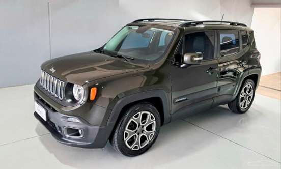 JEEP-RENEGADE-1.8 16V FLEX LONGITUDE 4P AUTOMÁTICO JEEP-RENEGADE-2018