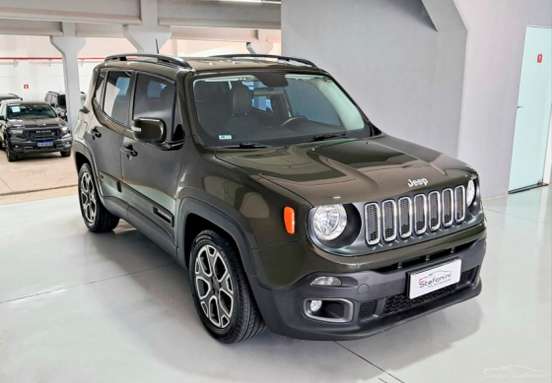 JEEP-RENEGADE-1.8 16V FLEX LONGITUDE 4P AUTOMÁTICO JEEP-RENEGADE-2018