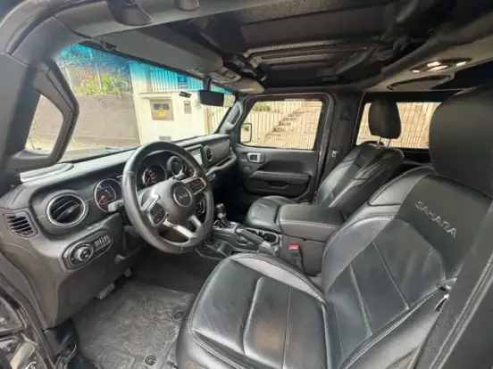 JEEP-WRANGLER-2.0 TURBO GASOLINA SAHARA 2P 4X4 AT8 JEEP-WRANGLER-2019