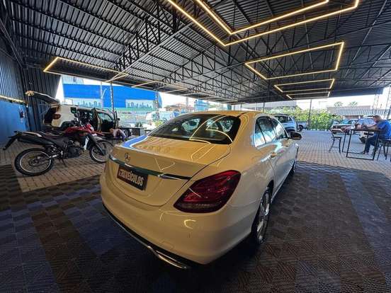 MERCEDES-BENZ-C 180-1.6 CGI 16V TURBO FLEX 4P AUTOMÁTICO MERCEDES-BENZ-C 180-2015