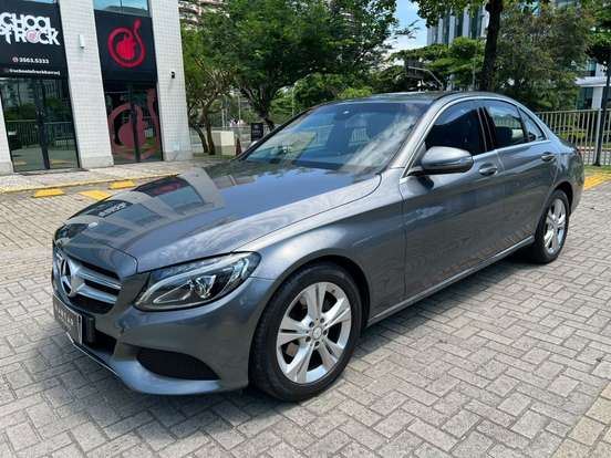 MERCEDES-BENZ-C 180-1.6 CGI 16V TURBO FLEX 4P AUTOMÁTICO MERCEDES-BENZ-C 180-2017