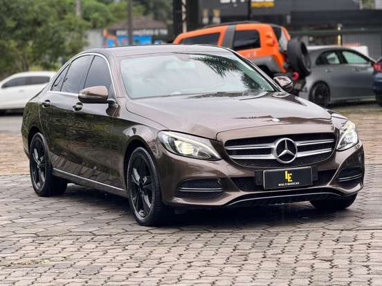 MERCEDES-BENZ-C 180-1.6 CGI 16V TURBO GASOLINA 4P AUTOMÁTICO MERCEDES-BENZ-C 180-2014