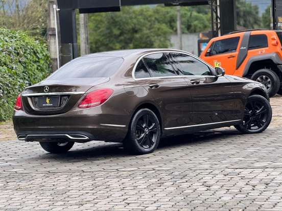 MERCEDES-BENZ-C 180-1.6 CGI 16V TURBO GASOLINA 4P AUTOMÁTICO MERCEDES-BENZ-C 180-2014