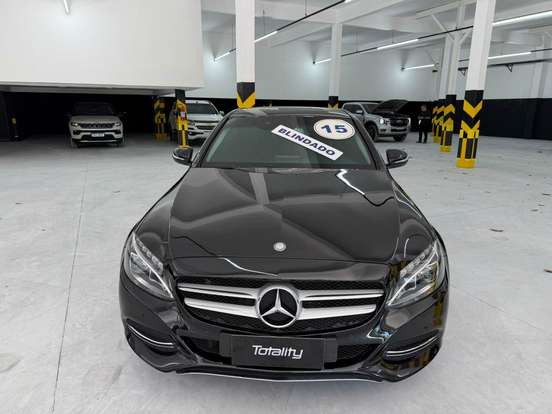 MERCEDES-BENZ-C 180-1.6 CGI AVANTGARDE 16V TURBO GASOLINA 4P AUTOMÁTICO MERCEDES-BENZ-C 180-2015