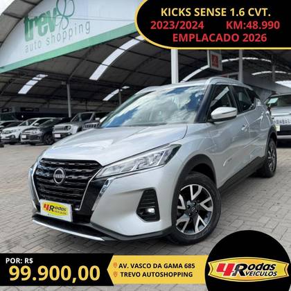 NISSAN KICKS 1.6 16V FLEXSTART SENSE XTRONIC