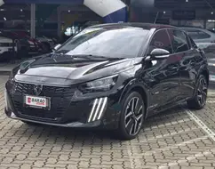 PEUGEOT 208 1.0 TURBO 200 FLEX GT CVT PEUGEOT 208 1.0 TURBO 200 FLEX GT CVT