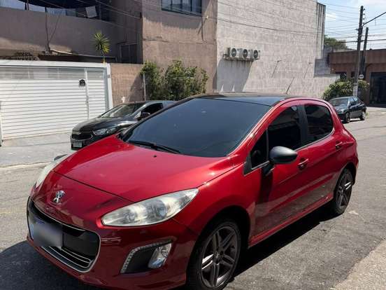 PEUGEOT-308-1.6 GRIFFE THP 16V GASOLINA 4P AUTOMÁTICO PEUGEOT-308-2013