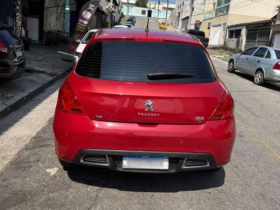 PEUGEOT-308-1.6 GRIFFE THP 16V GASOLINA 4P AUTOMÁTICO PEUGEOT-308-2013